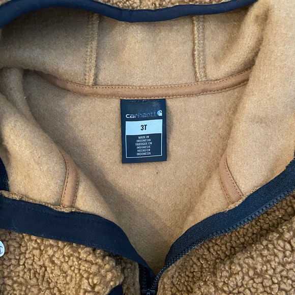 Carhartt sherpa hoodie (3T) - Picture 4 of 4